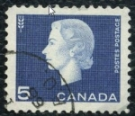 Stamps : America : Canada :  Isabel II