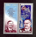 Stamps Russia -  CAMBIADO JO
