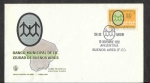 Stamps Argentina -  870 - SPD XC Años del Banco Municipal de Buenos Aires