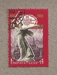 Stamps Russia -  Madre Rusia, fuegos artificiales sobre Moscú