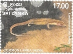 Stamps Sri Lanka -  reptiles