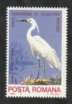 Stamps Romania -  3272 - Ave, egretta alba