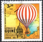 Stamps Guinea Bissau -  200th  ANIVERSARIO  DEL  GLOBO.  GLOBO  TRIPULADO.