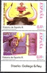 Sellos de Europa - Espaa -  HISTORIA  DE  ESPAÑA  III.  MOTÍN  DE  ESQUILACHE  Y  GODOY.