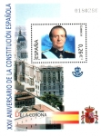 Stamps Spain -  XXV  ANIVERSARIO  DE  LA  CONSTITUCIÓN  ESPAÑOLA
