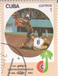 Stamps Cuba -  XIV JUEGOS CENTROAMERICANOS Y DEL CARIBE 