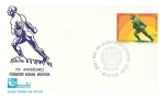 Stamps Argentina -  1598 - SPD LXXV Aniversario de la Federación Agraria Argetina