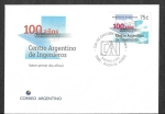Stamps Argentina -  1885 - SPD Centenario del Centro Argentino de Ingenieros