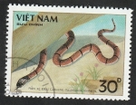 Sellos de Asia - Vietnam -  901 - Serpiente