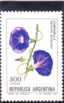 Stamps Argentina -  FLORES- CAMPANILLA 