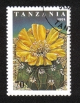 Sellos del Mundo : Africa : Tanzania : Flores de Cactus