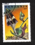 Stamps Tanzania -  Flores de Cactus