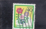 Stamps Japan -  FLORES