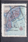 Sellos de Africa - Mozambique -  MAPA