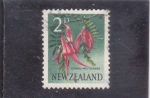 Stamps New Zealand -  FLORES