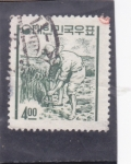 Stamps South Korea -  RECOLECTOR