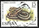Stamps Spain -  Fauna hispanica - Viboa de Lataste