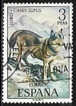 Stamps Spain -  Fauna hispanica - Lobo