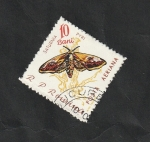 Stamps Romania -  120 - Mariposa