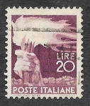 Stamps Italy -  474 - Antorcha