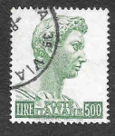 Stamps Italy -  690 - Escultura de San Jorge