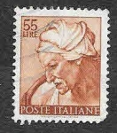 Stamps Italy -  822 - Escúltura de Miguel Ángel