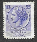 Stamps Italy -  998K - Moneda de Siracusa