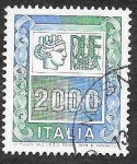 Stamps Italy -  1292 - Italia