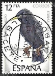 Stamps Spain -  Aves - Sturnus Unicolor