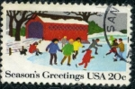 Stamps United States -  Navidad