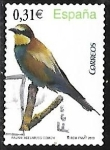 Stamps Spain -  Fauna - Abejaruco Común 