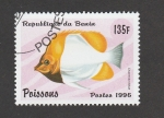 Stamps Benin -  Chaetodontidae 