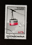 Stamps Romania -  brasovTelecabina Poanna-