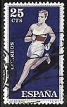 Stamps Spain -  Deportes - Atletismo