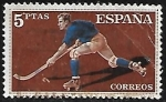 Stamps Spain -  Deportes - Hockey sobre patines