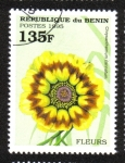 Sellos de Africa - Benin -  Flores