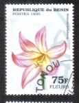 Stamps Benin -  Flores