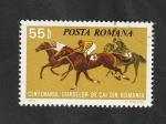 Stamps Romania -  2829 - Centº Carreras de caballos en Rumania