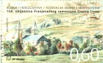 Sellos del Mundo : Europa : Bosnia_Herzegovina : 150th  ANIVERSARIO  DEL  MONASTERIO  FRANCISCANO  DE  GORICA  LIVNO