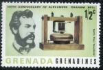 Stamps Grenada -  Aniversario Graham Bell