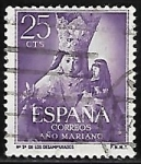 Stamps Spain -  Nª Sra. de los Desamparados