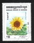 Stamps : Asia : Cambodia :  Flores