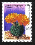 Stamps Cambodia -  Cactus