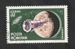 Sellos de Europa - Rumania -  2094 - Nave espacial, Ranger 7