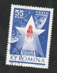 Sellos de Europa - Rumania -  173 - Lunik IV