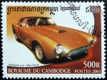 Stamps Cambodia -  Carros