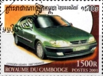 Sellos de Asia - Camboya -  Carros