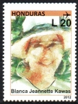 Stamps Honduras -  BLANCA  JEANNETTE  KAWAS  (1946-1995)