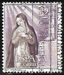 Stamps : Europe : Spain :  Misterios del Sto. Rosario - Murillo