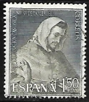Stamps Spain -   Coronation of Nª Sª de la Merced - Pedro Nolasco